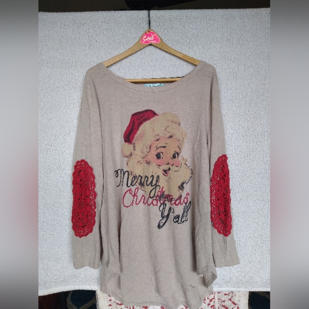 Southern Grace Christmas Top